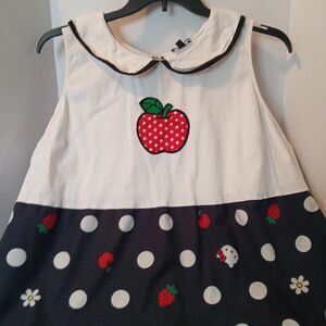 Hello Kitty x Smak Parlour apple-theme dress